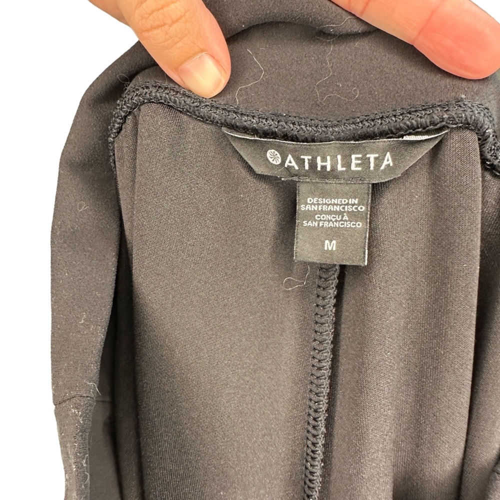 Athleta‎ Womens Black High Rise Wide Leg Lounge Yoga Pants Size Medium - Picture 6 of 6